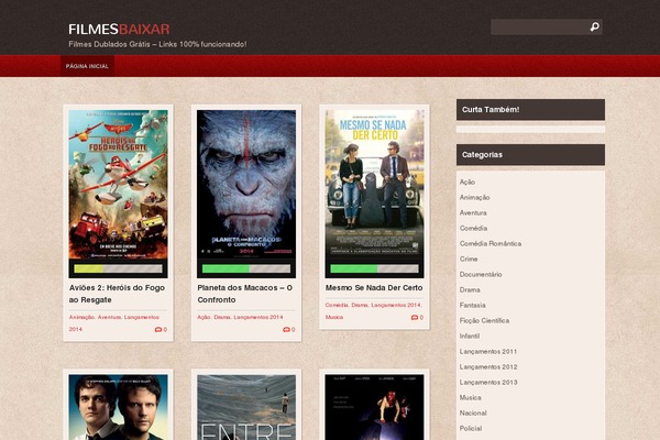 Boxoffice theme site design template sample