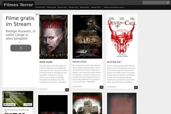 Vasiliki theme site design template sample
