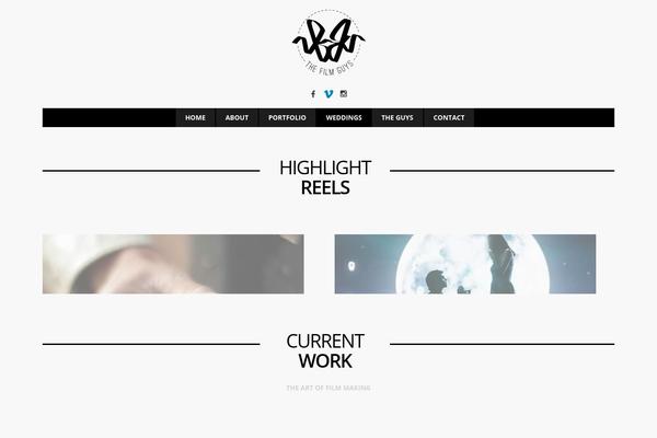 Salient Child theme site design template sample