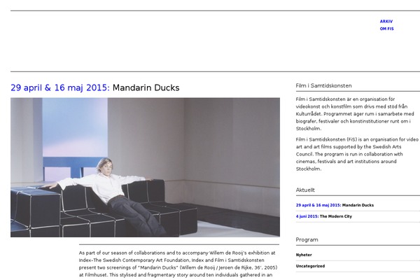 filmisamtidskonsten.se site used Elitist