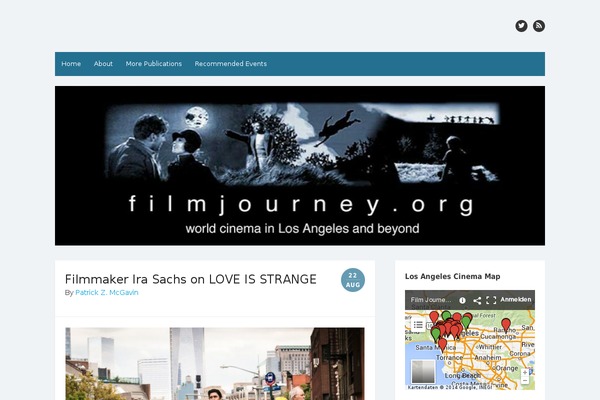 filmjourney.org site used Getwid Base