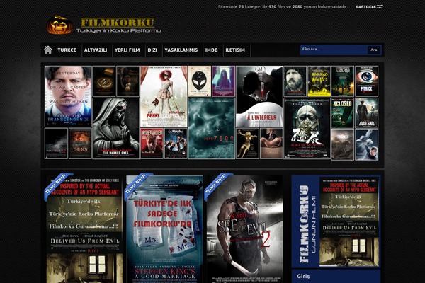 A theme site design template sample