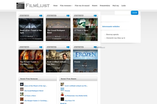 Evid theme site design template sample