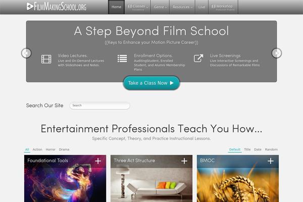 filmmakingschool.org site used Rt_lumiere_wp