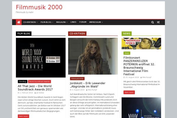 ColorMag theme site design template sample