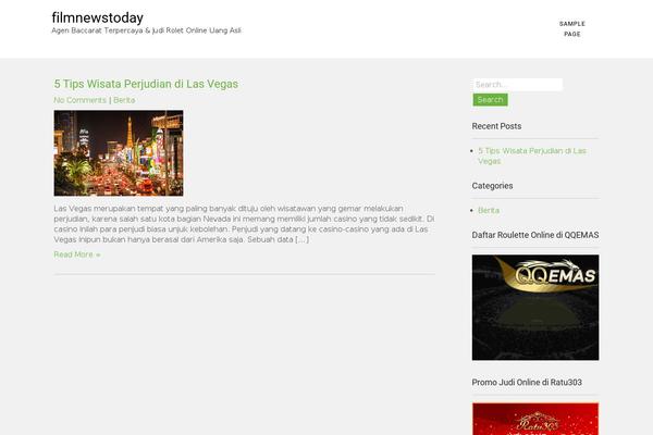 Econature-lite theme site design template sample