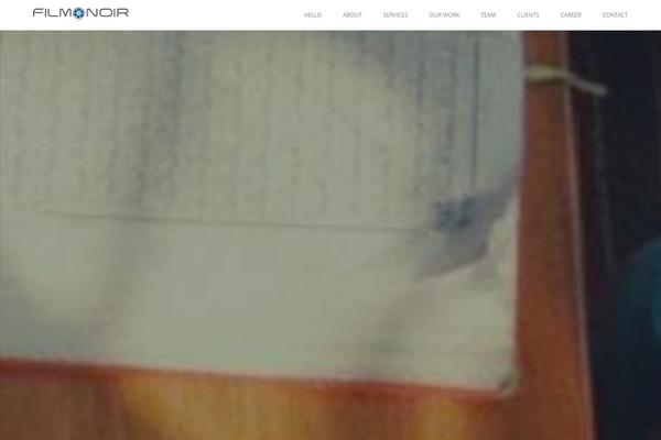 Visia theme site design template sample