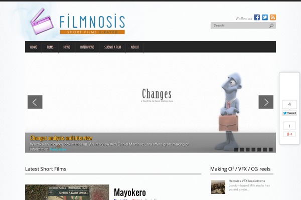filmnosis.com site used Photomag