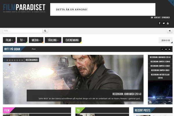 Powermag theme site design template sample