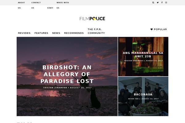 Refined Magazine theme site design template sample