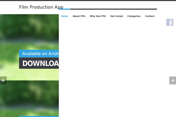 Fpa theme site design template sample