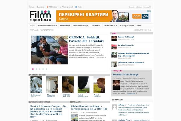Fr theme site design template sample