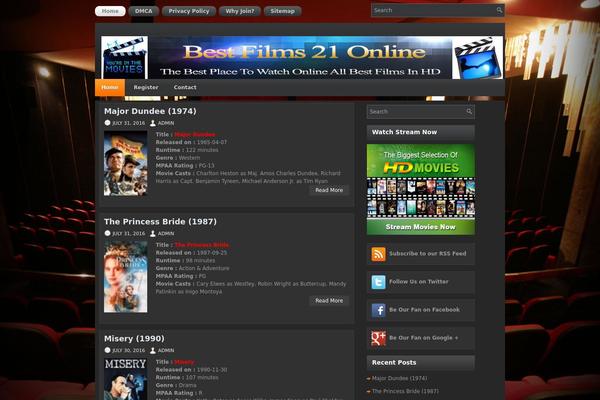 Activity theme site design template sample