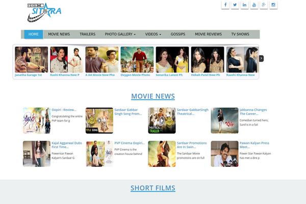 Novavideo Lite theme site design template sample