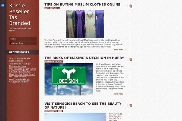 DailyPost theme site design template sample