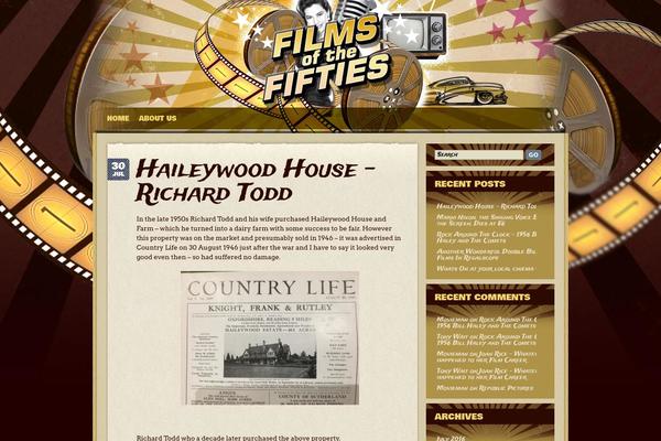 Retromania theme site design template sample