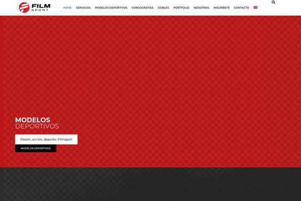 Pofo theme site design template sample