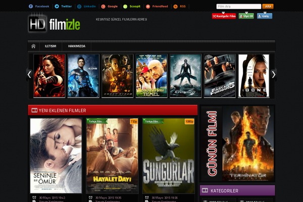 Xenon theme site design template sample