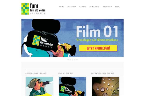 Dandelion theme site design template sample