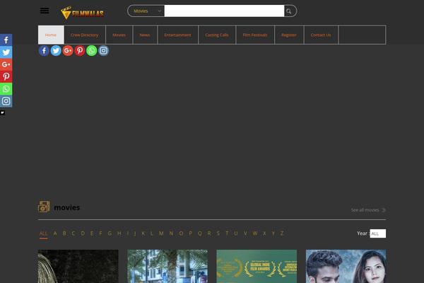 Site using Themeum-tweet plugin