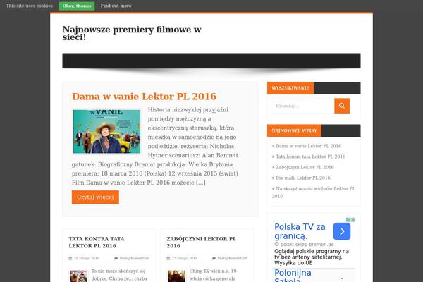 Sahifa theme site design template sample