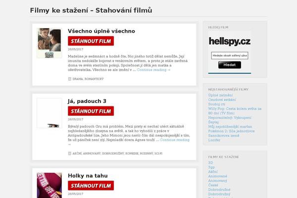 Foghorn theme site design template sample