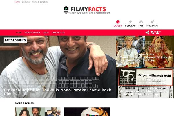 Metro Magazine theme site design template sample