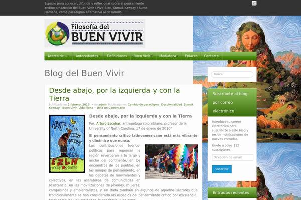 Site using iFeature Slider plugin