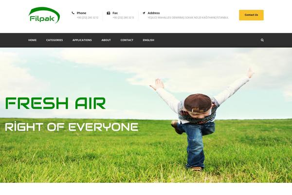 Realfactory theme site design template sample
