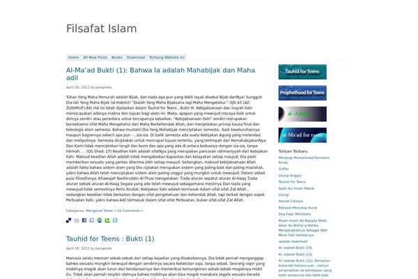 filsafatislam.net site used Room 34 Baseline