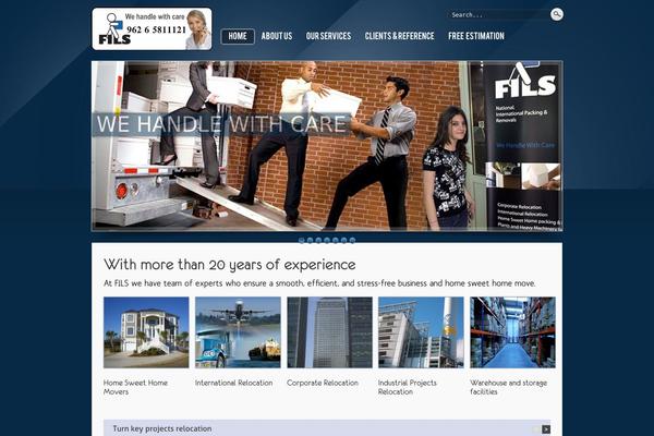 Challenge theme site design template sample