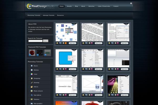 eGallery theme site design template sample