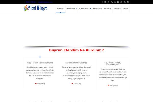 PRO Business theme site design template sample