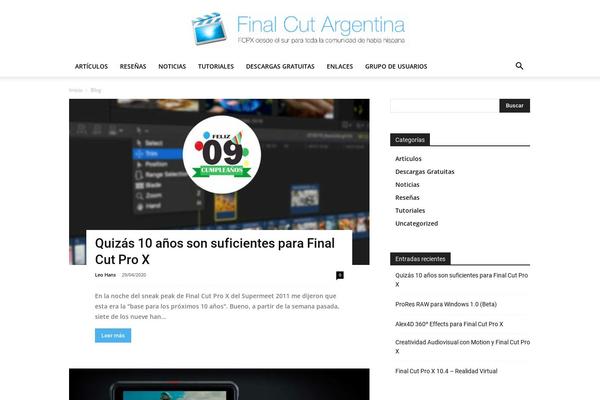 Site using Td-composer plugin