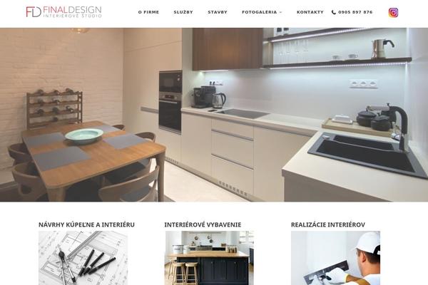 Artcore theme site design template sample