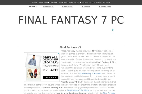 Bold Headline theme site design template sample