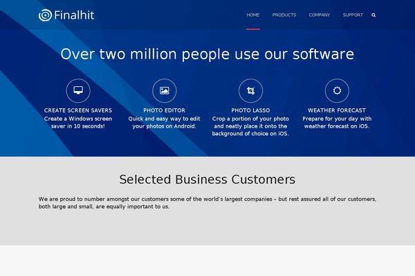 Applay theme site design template sample