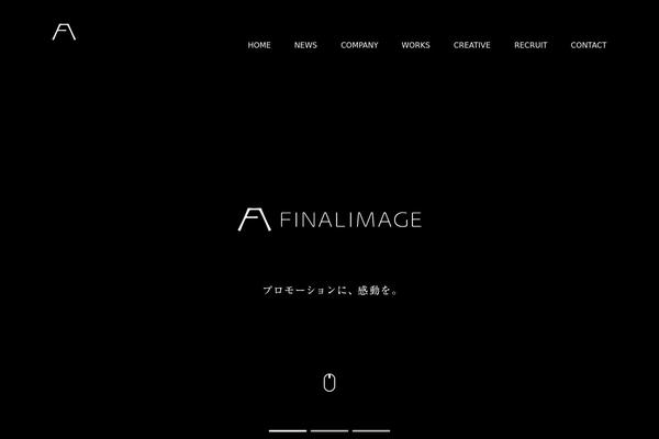Kalium theme site design template sample
