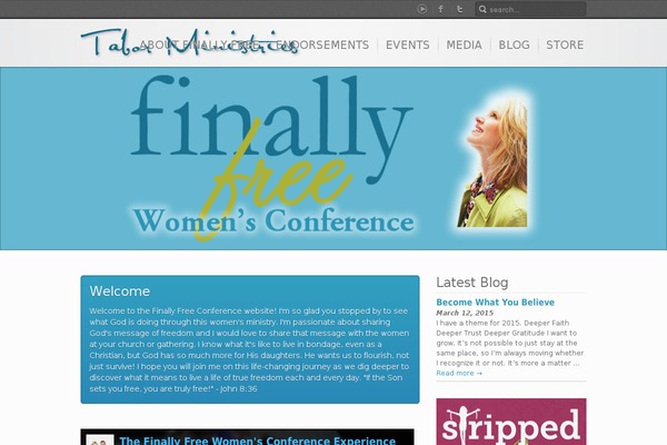 Inspire theme site design template sample