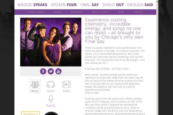 Site using Arconix Flexslider plugin