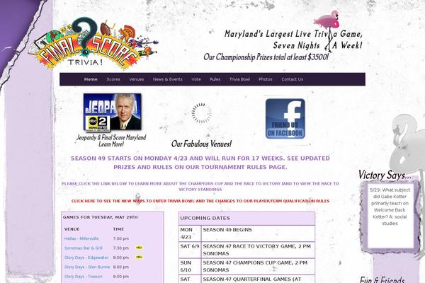 Twenty Eleven theme site design template sample