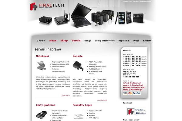 finaltech.pl site used Small-business-seo