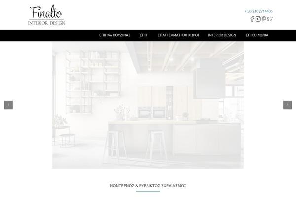 Aurum theme site design template sample