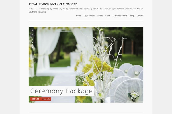 finaltouchentertainment.com site used Kiosk