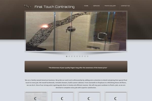 Site using FormGet Contact Form plugin
