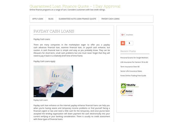 Contango theme site design template sample