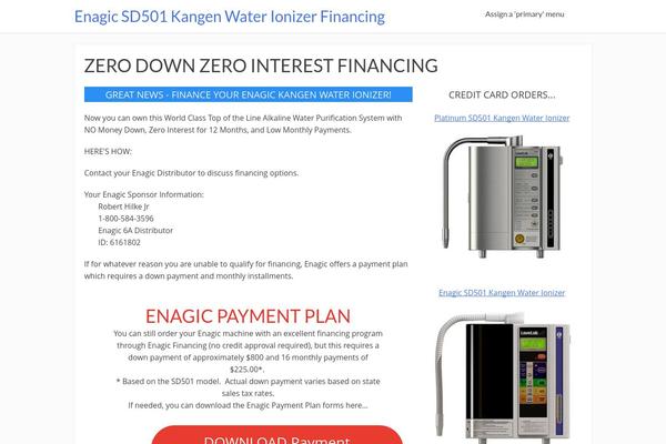 Focusblog theme site design template sample