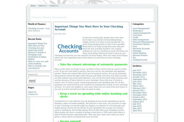 Wp-city theme site design template sample