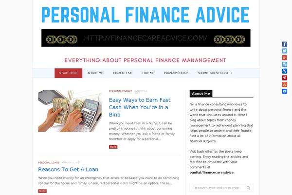 financecareadvice.com site used Alizee