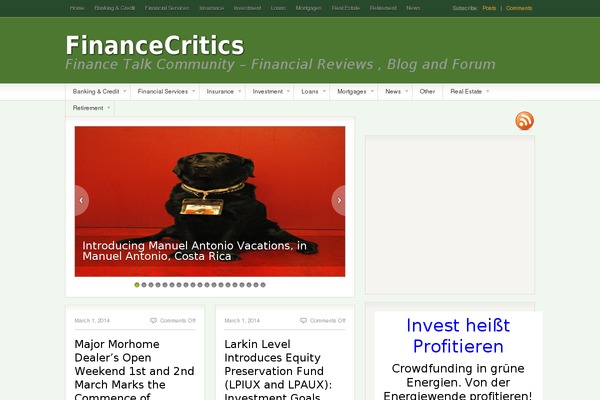 Fresh News theme site design template sample